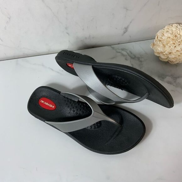 Okabashi flip flops  - Picture 3 of 3